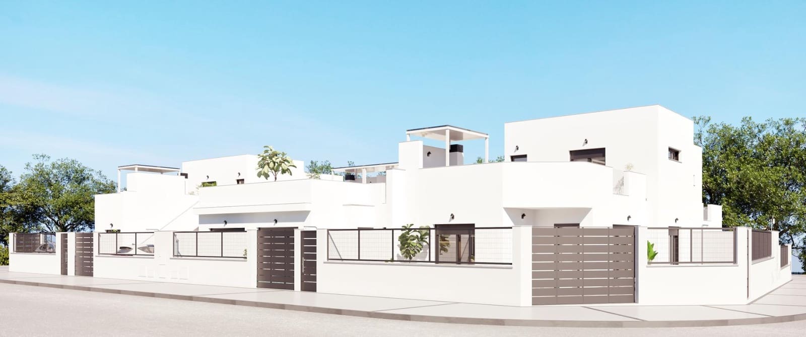 2 soveværelse Semi-Rækkehus til salg i Roldan med swimmingpool garage - € 259.900 (Ref: 8682370)