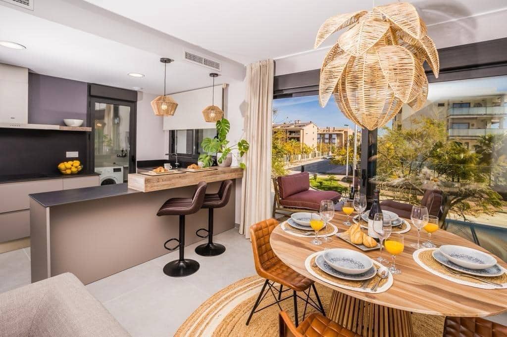 2 makuuhuone Huoneisto vuokrattavana paikassa Javea / Xabia mukana uima-altaan 
autotalli - 1 600 € (Ref: 10174280)