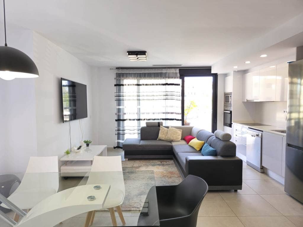 Appartement de 2 chambres à louer à Javea / Xabia avec piscine garage - 1 500 € (Ref: 9827288)