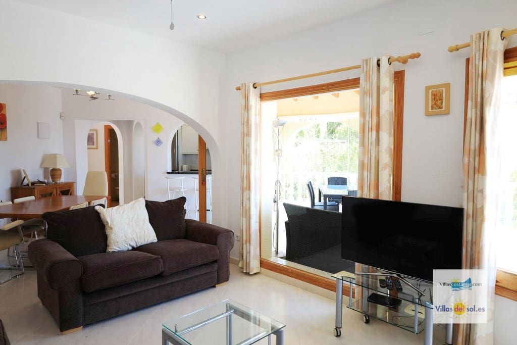 4 slaapkamer Villa te huur in Benitachell / Benitatxell met zwembad garage - € 2.400 (Ref: 9880597)