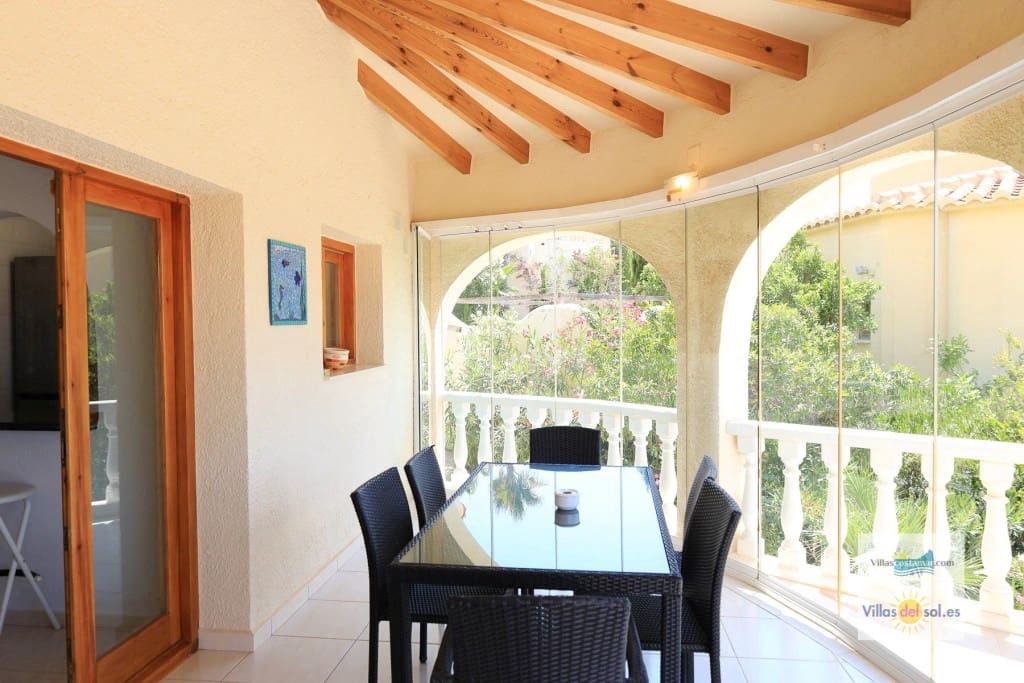 4 slaapkamer Villa te huur in Benitachell / Benitatxell met zwembad garage - € 2.400 (Ref: 9880597)