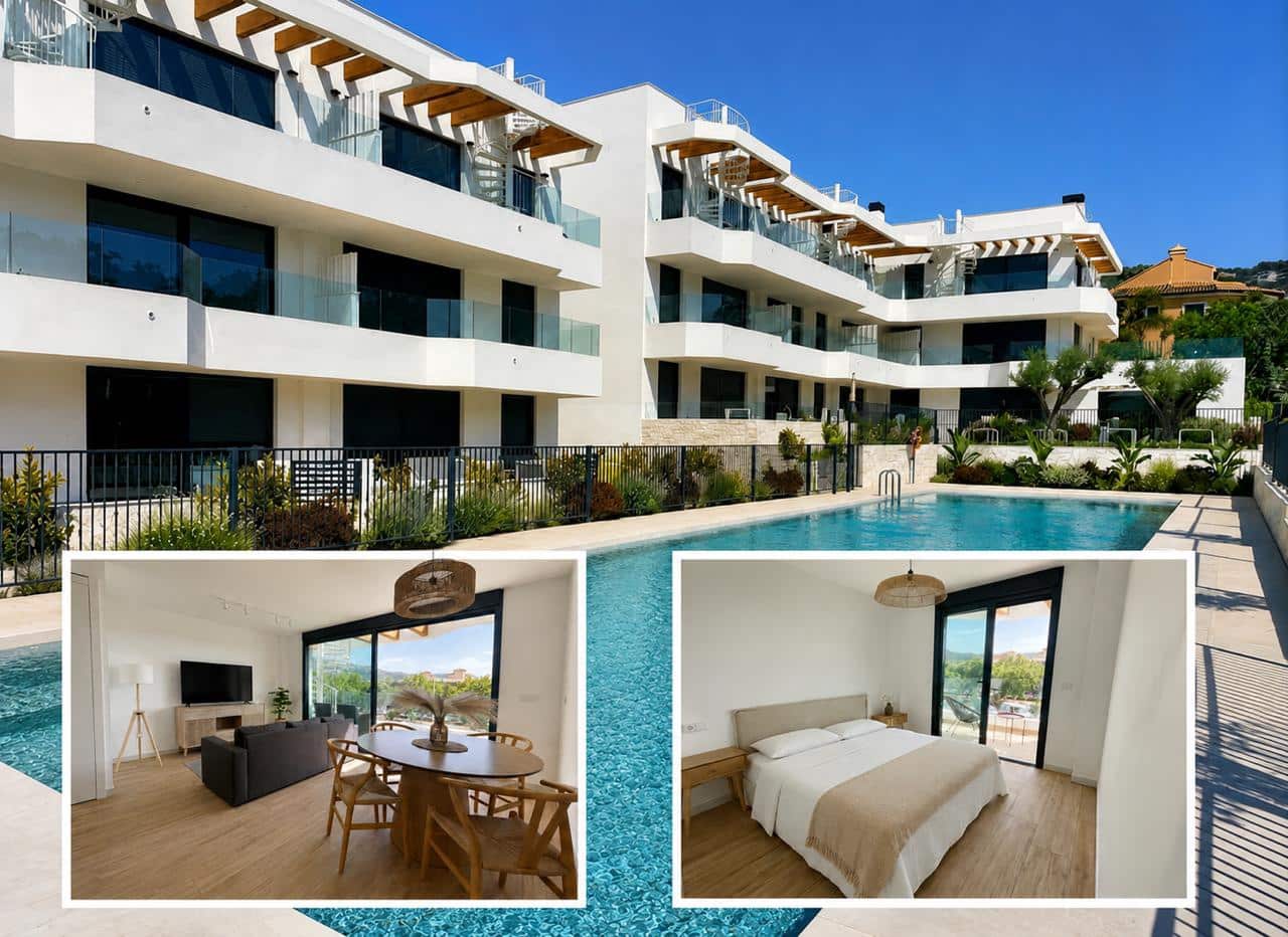 Appartement de 3 chambres à louer à Javea / Xabia avec piscine garage - 2 000 € (Ref: 9986281)