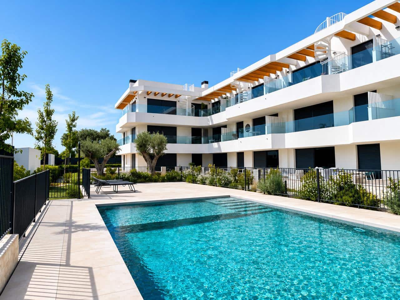 Appartement de 3 chambres à louer à Javea / Xabia avec piscine garage - 2 000 € (Ref: 9986281)