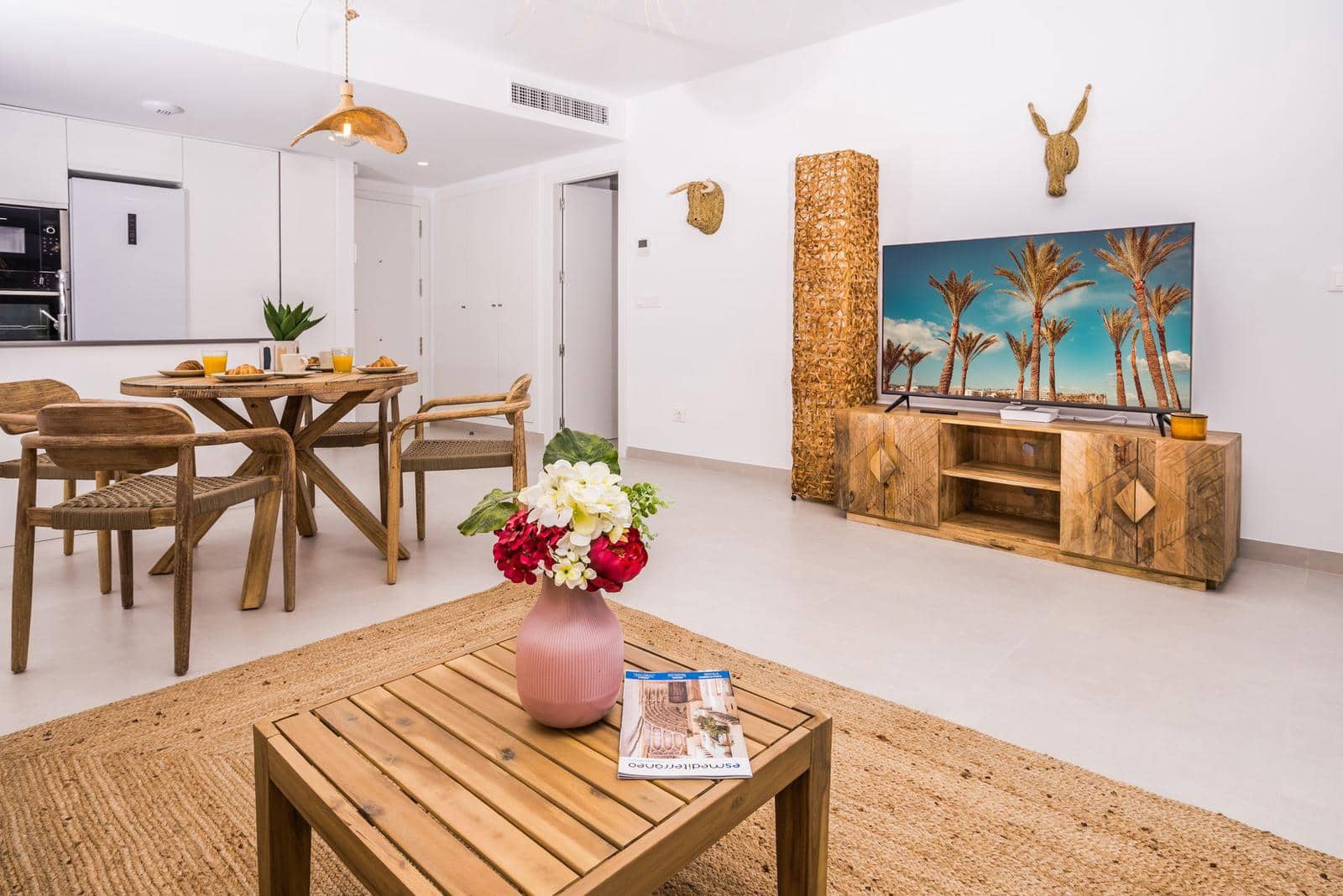 2 sovrum Lägenhet att hyra i Javea / Xabia med pool garage - 1 300 € (Ref: 9986282)