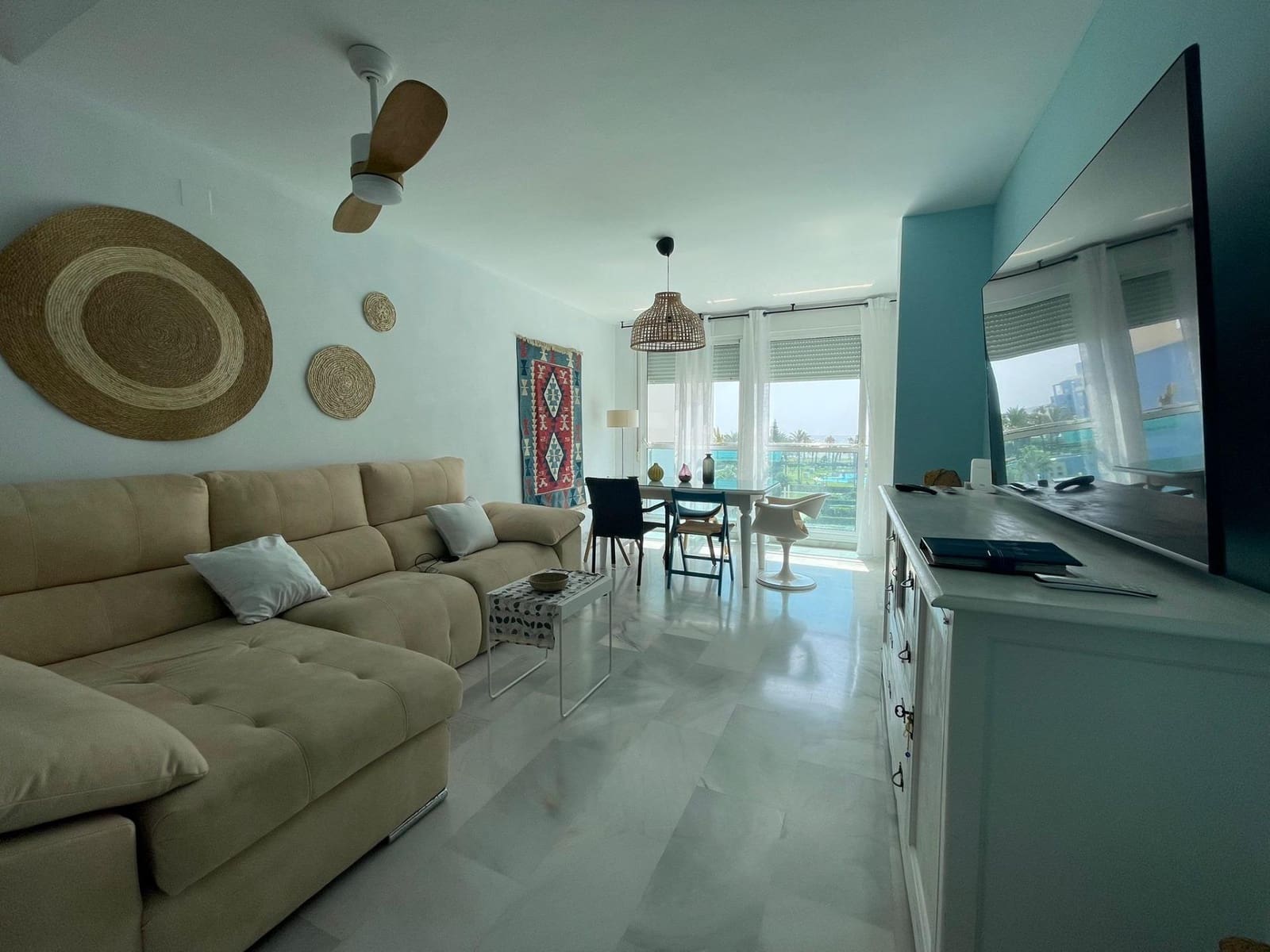 2 chambre Appartement à vendre à Roquetas de Mar avec piscine garage - 249 900 € (Ref: 9458644)