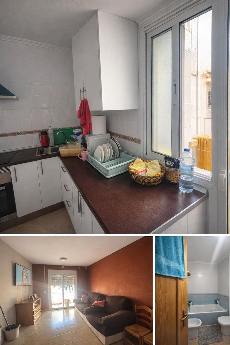 2 sypialnia Apartament na sprzedaż w Roquetas de Mar z basenem garażem - 98 000 € (Ref: 9524417)