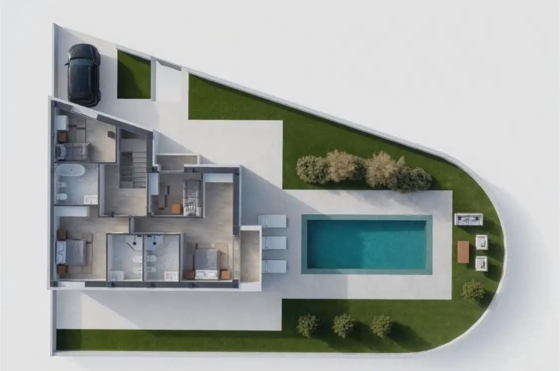 3 bedroom Villa for sale in La Oliva with pool - € 588,000 (Ref: 9798435)