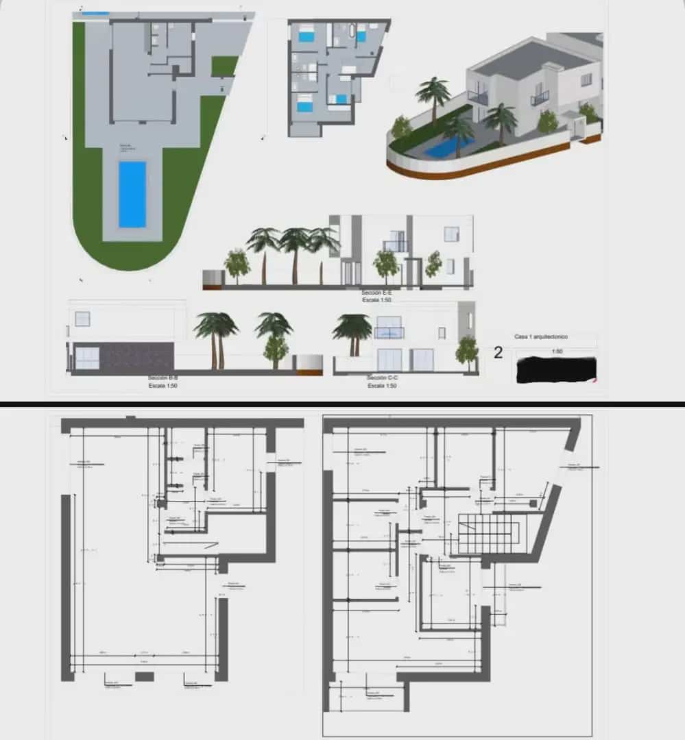 3 bedroom Villa for sale in La Oliva with pool - € 588,000 (Ref: 9798435)