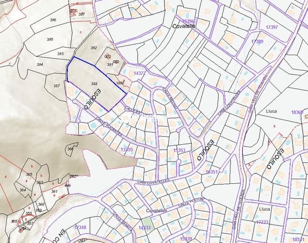 Tomt till salu i Centro ciudad, Javea / Xàbia - 240 000 € (Ref: 9360201)