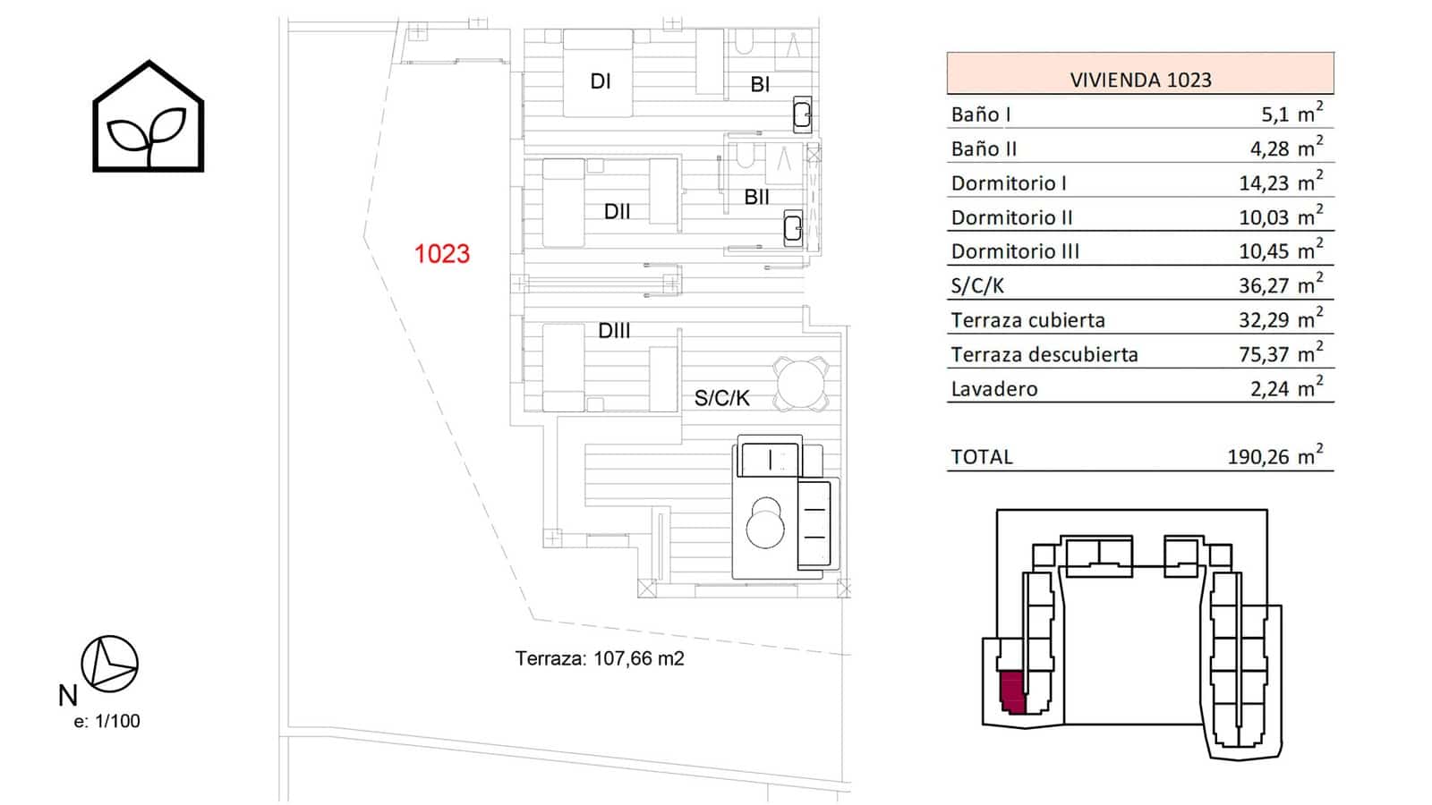 Apartamento de 2 habitaciones en San Miguel de Salinas en venta con piscina garaje - 319.900 € (Ref: 10044044)