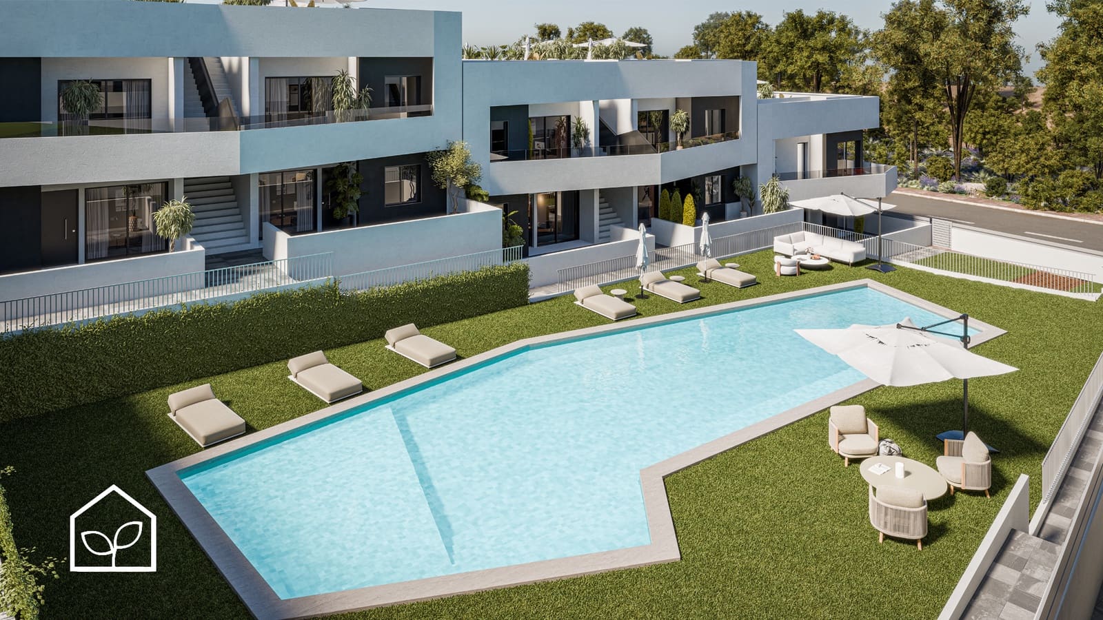 3 sypialnia Bungalow na sprzedaż w San Miguel de Salinas z basenem garażem - 254 900 € (Ref: 10044045)