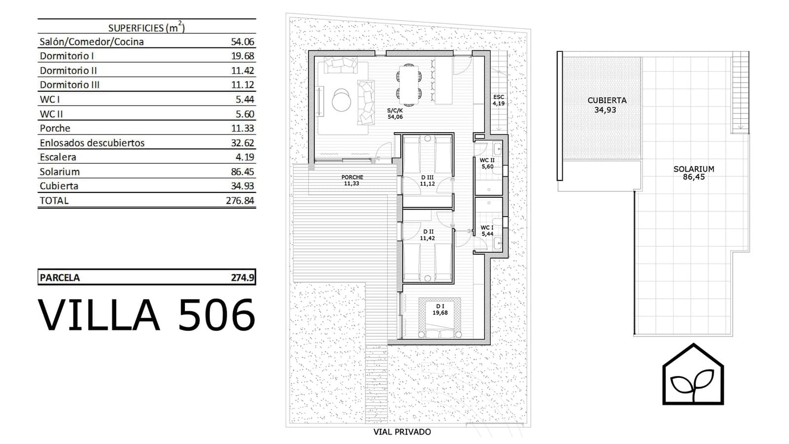 3 chambre Villa/Maison à vendre à San Miguel de Salinas avec garage - 429 900 € (Ref: 10044046)