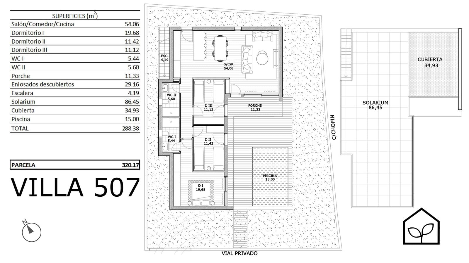 3 chambre Villa/Maison à vendre à San Miguel de Salinas avec garage - 429 900 € (Ref: 10044046)