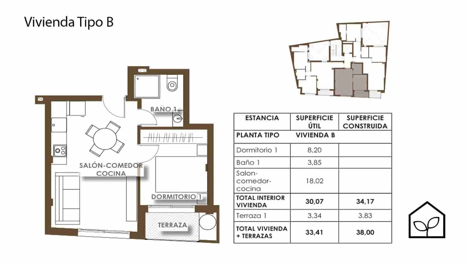 1 bedroom Apartment for sale in Torrevieja with pool - € 214,000 (Ref: 10044047)