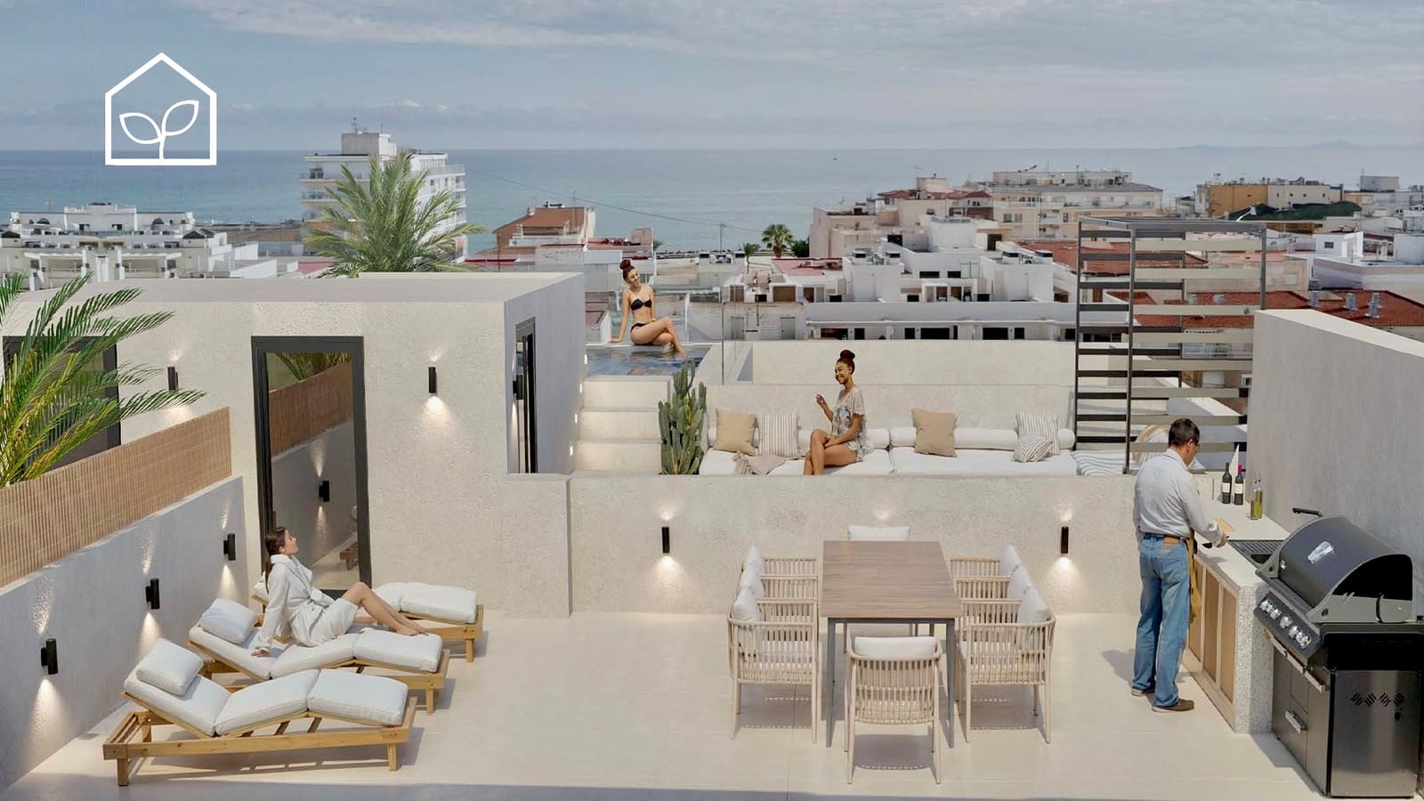 2 soverom Penthouse til salgs i Torrevieja med svømmebasseng - € 538 000 (Ref: 10044048)