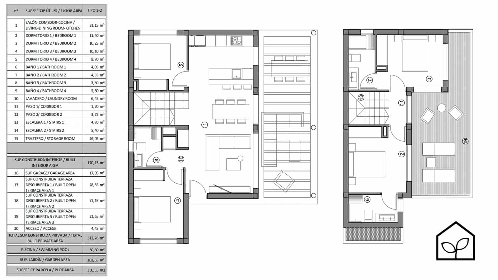 Chalet de 4 habitaciones en Finestrat en venta con piscina garaje - 895.000 € (Ref: 10044049)