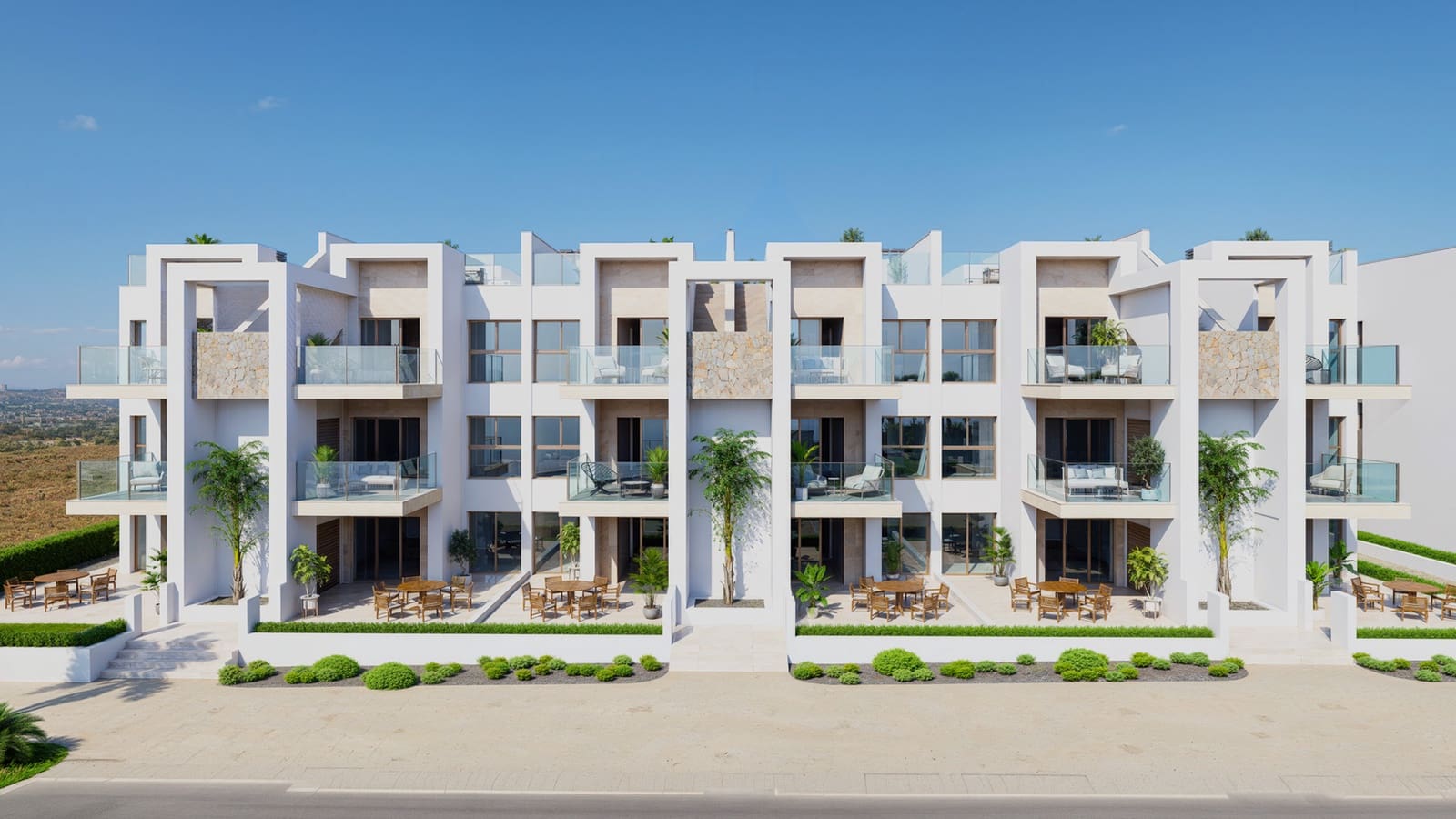 2 soveværelse Lejlighed til salg i Los Alcazares med swimmingpool garage - € 329.000 (Ref: 10048625)