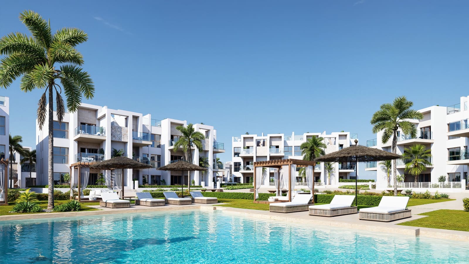 2 chambre Appartement à vendre à Los Alcazares avec piscine garage - 309 000 € (Ref: 10049813)