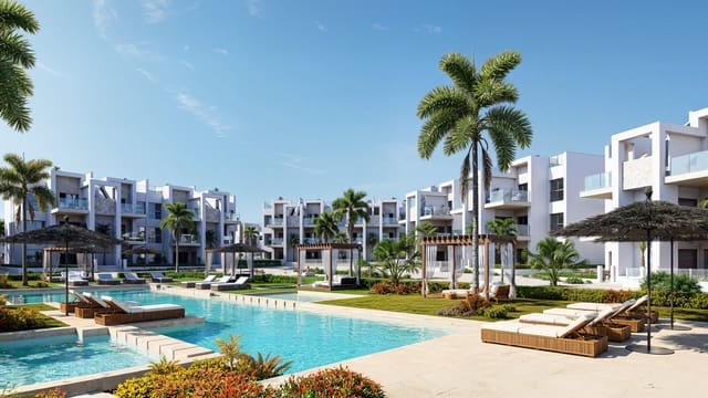 2 quarto Penthouse para venda em Las Lomas de Rame - Bahía Bella, Los Alcázares com piscina garagem - 369 000 € (Ref: 10049909)