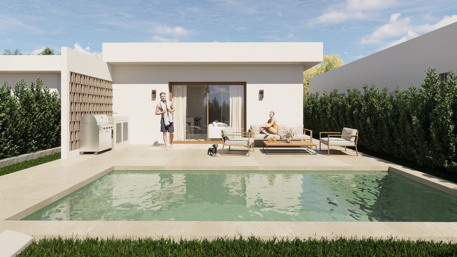 3 soveværelse Villa til salg i Los Montesinos med swimmingpool garage - € 475.000 (Ref: 10054433)