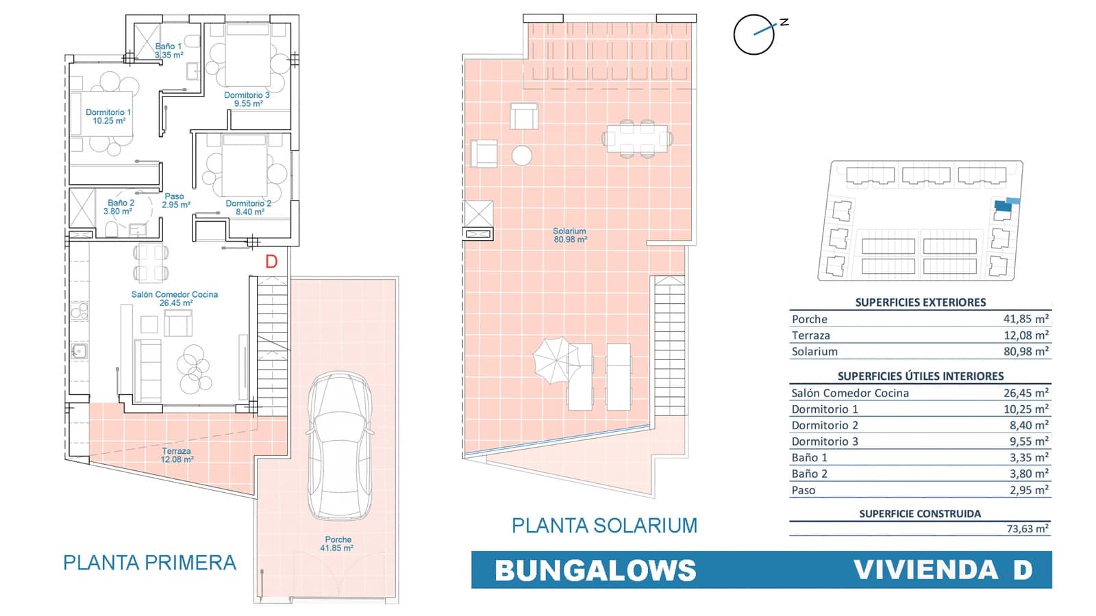 3 slaapkamer Bungalow te koop in Pilar de la Horadada met zwembad garage - € 299.900 (Ref: 9891193)