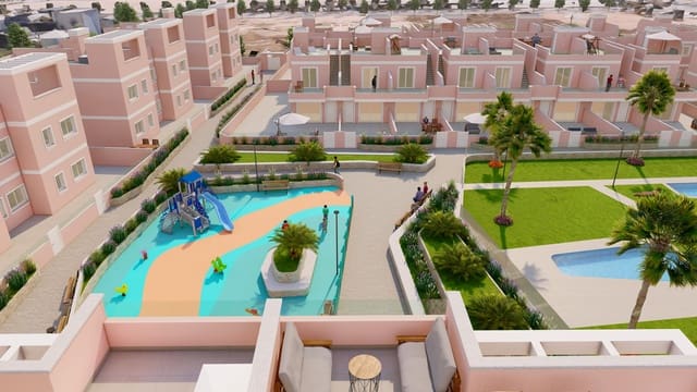 3 slaapkamer Bungalow te koop in Pilar de la Horadada ciudad, Pilar de la Horadada met zwembad garage - € 299.900 (Ref: 9891193)