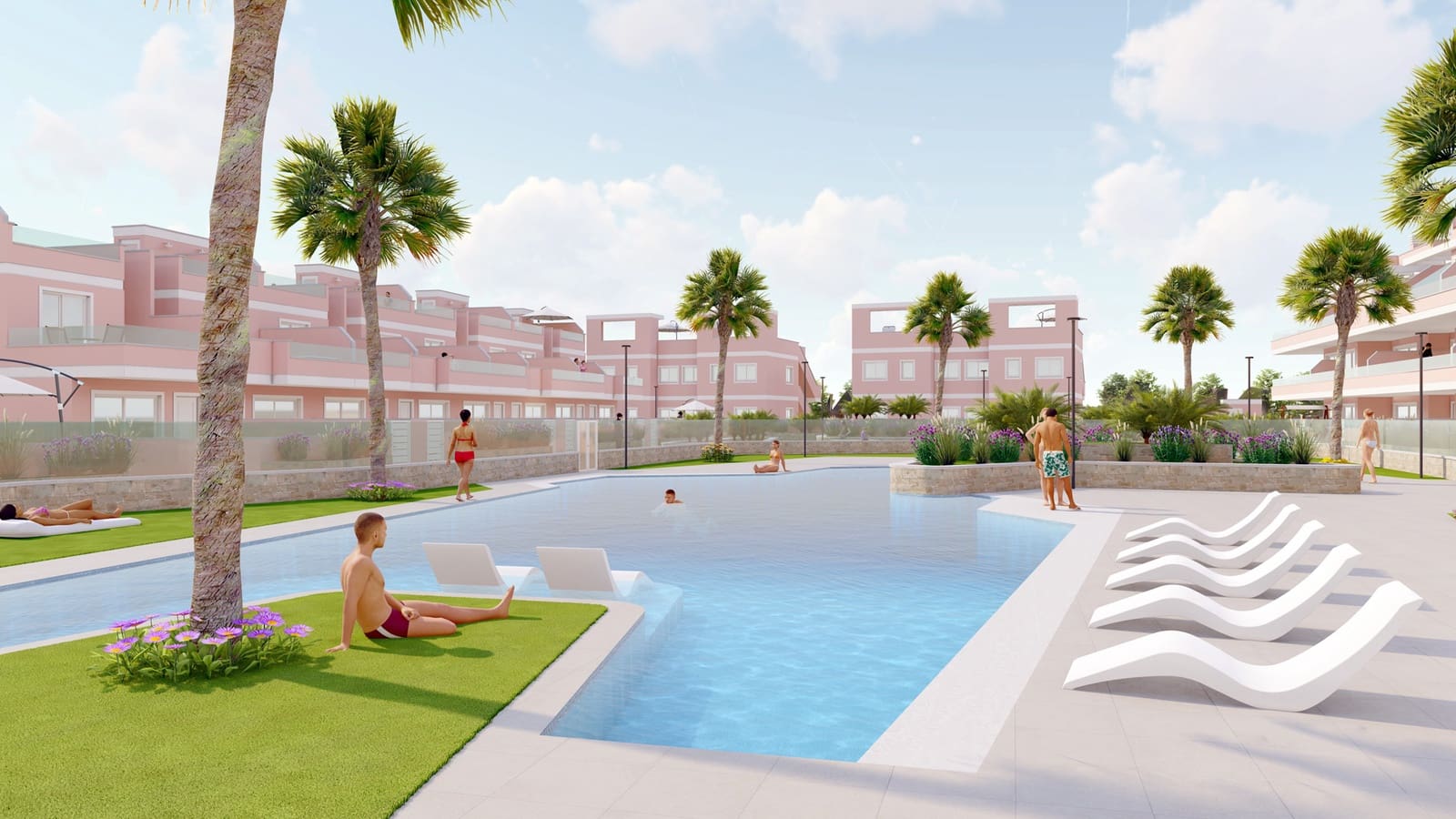 Adosado de 3 habitaciones en Pilar de la Horadada en venta con piscina garaje - 339.900 € (Ref: 9891194)