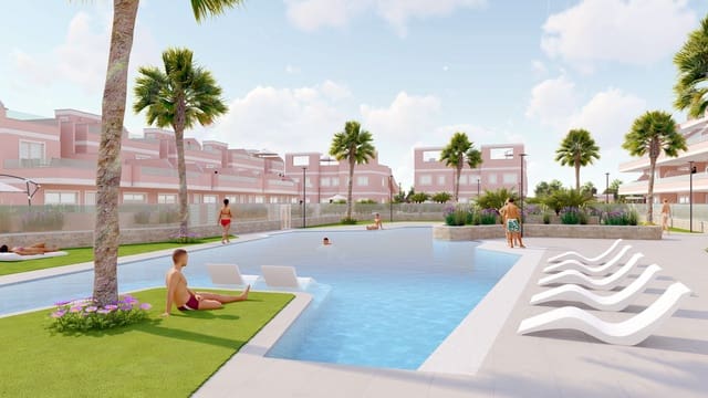 3 chambre Villa/Maison Mitoyenne à vendre à Pilar de la Horadada ciudad, Pilar de la Horadada avec piscine garage - 339 900 € (Ref: 9891194)
