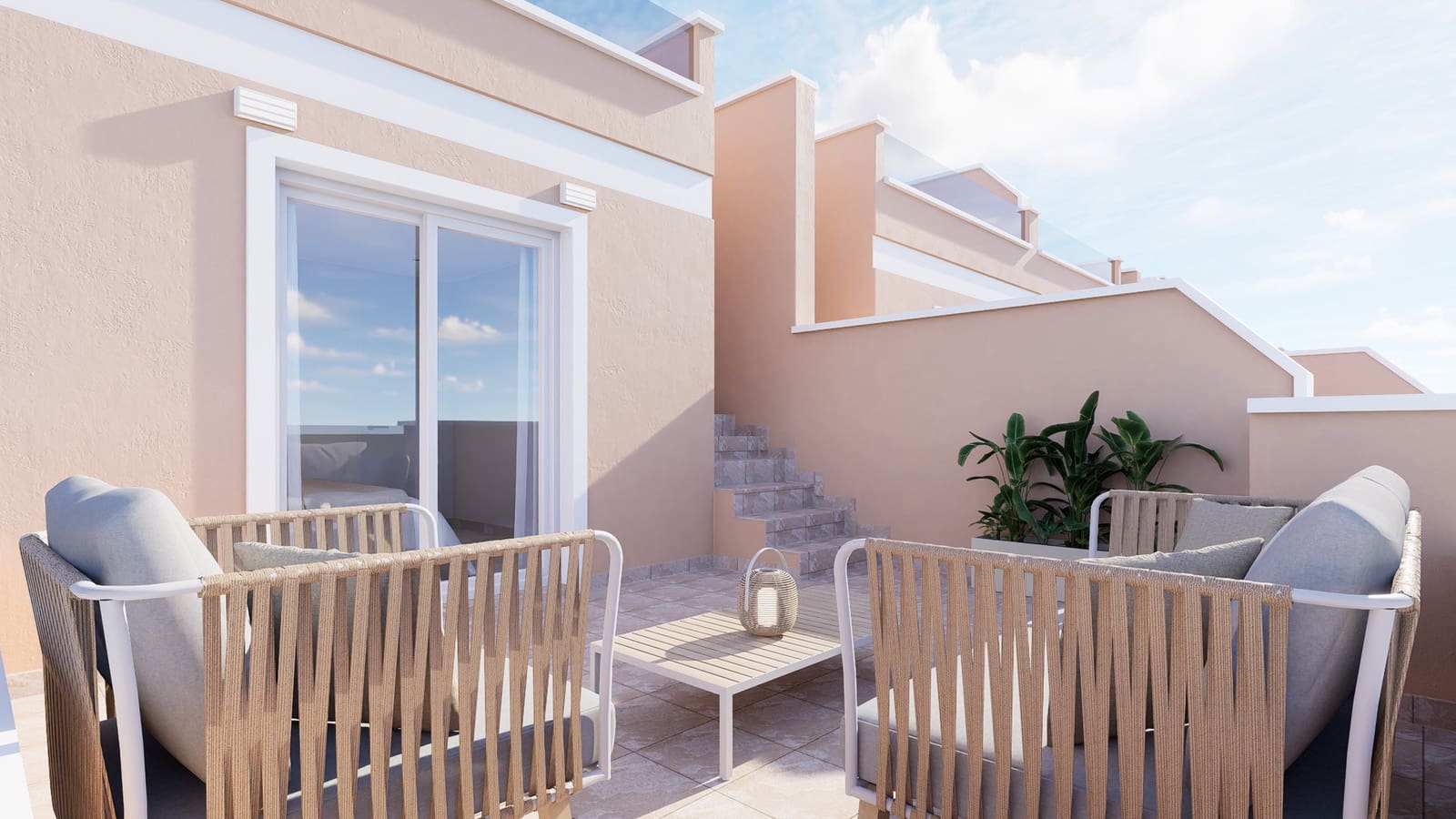 Adosado de 3 habitaciones en Pilar de la Horadada en venta con piscina garaje - 339.900 € (Ref: 9891194)