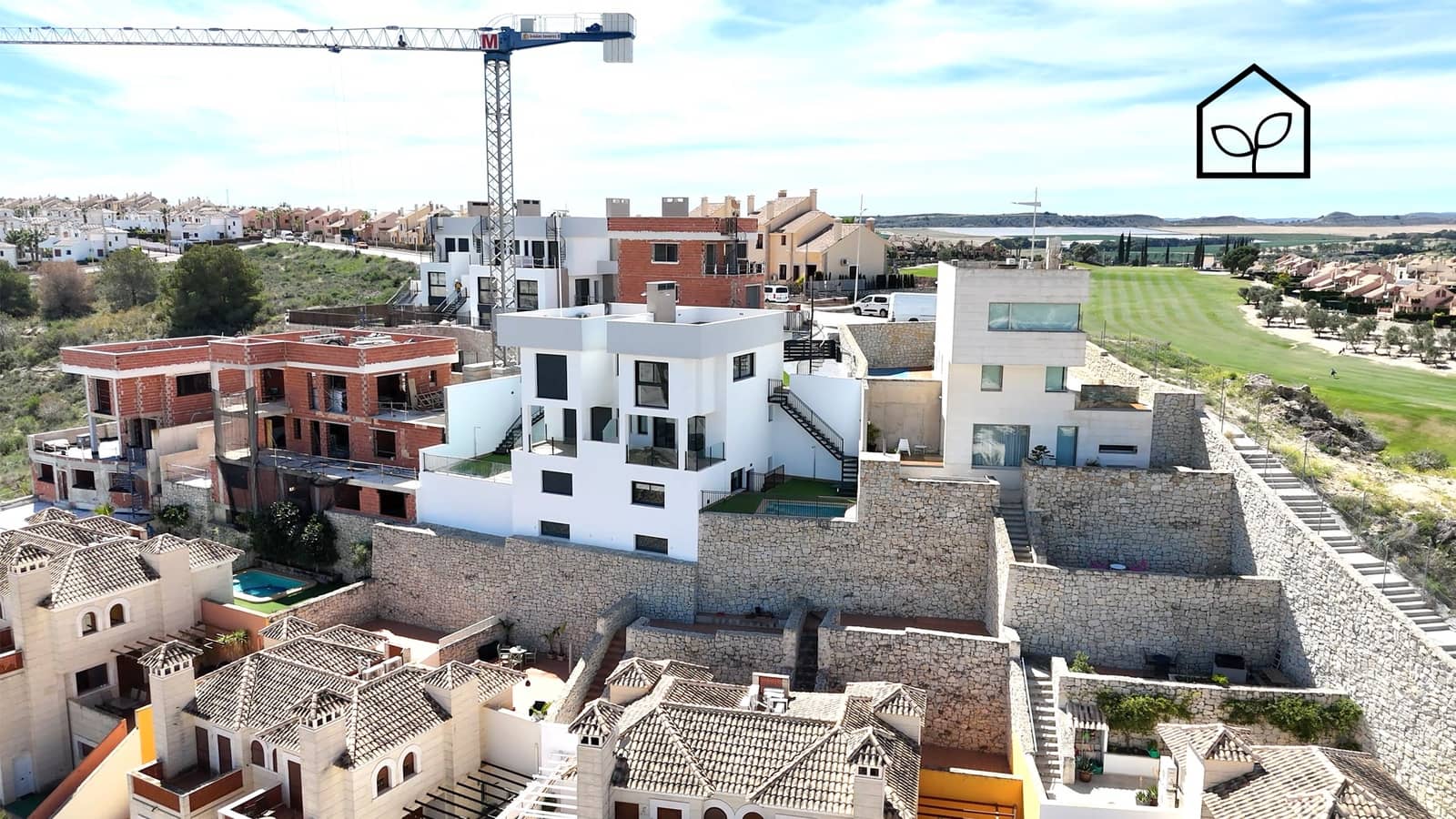 3 Zimmer Reihenhaus zu verkaufen in Algorfa mit Pool Garage - 473.000 € (Ref: 9891195)