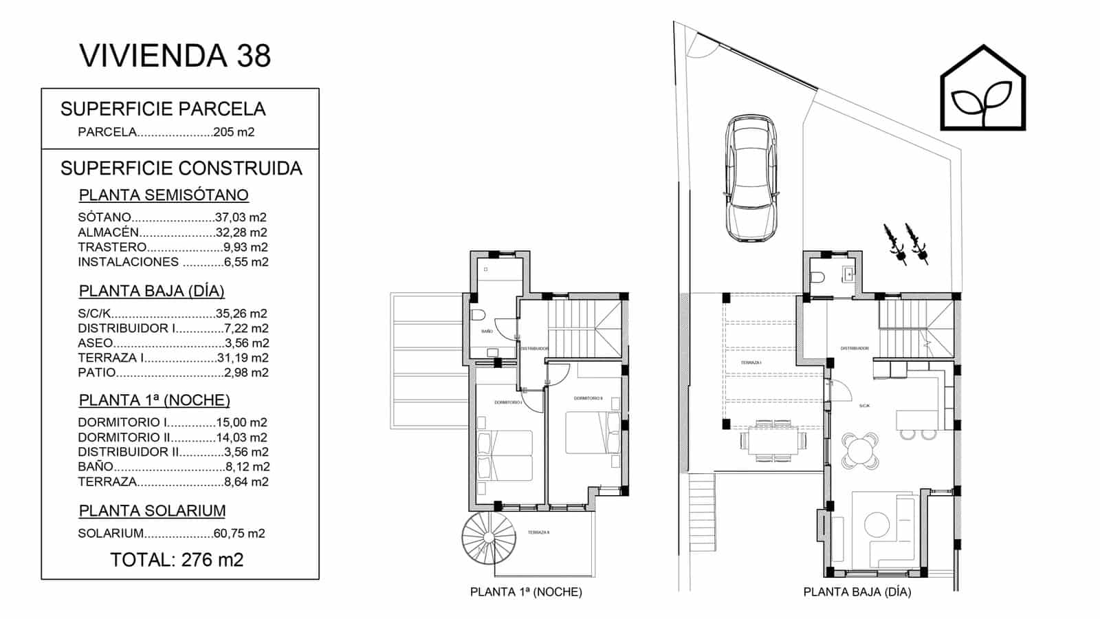 3 Zimmer Reihenhaus zu verkaufen in Algorfa mit Pool Garage - 473.000 € (Ref: 9891195)