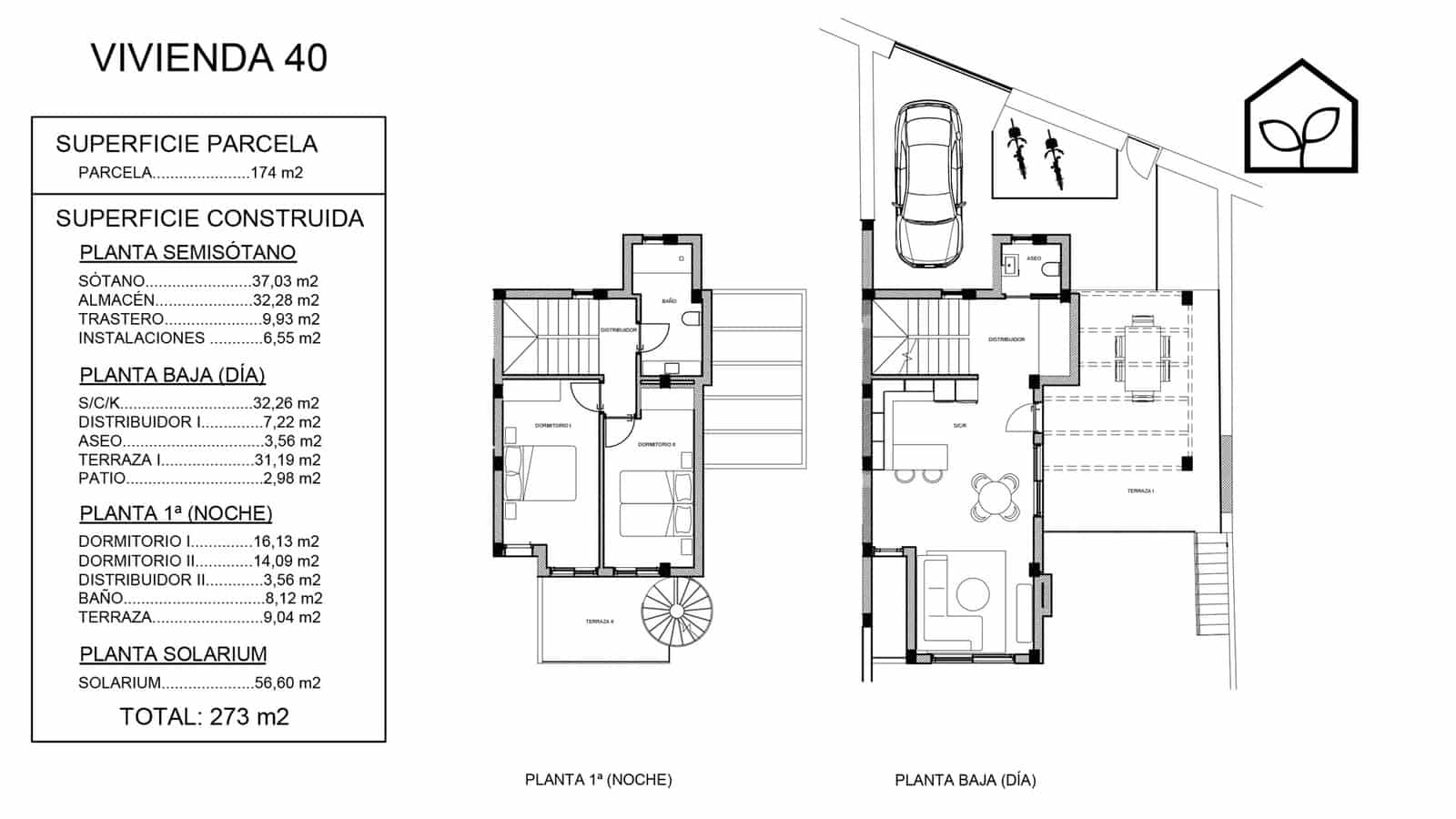 3 Zimmer Reihenhaus zu verkaufen in Algorfa mit Pool Garage - 473.000 € (Ref: 9891195)