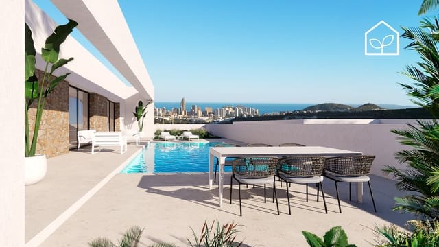 3 chambre Villa/Maison à vendre à Balcón de Finestrat - Terra Marina, Finestrat avec piscine garage - 725 900 € (Ref: 9891197)