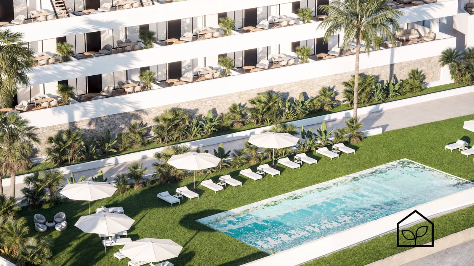 2 Zimmer Apartment zu verkaufen in Finestrat mit Pool Garage - 299.900 € (Ref: 9891201)