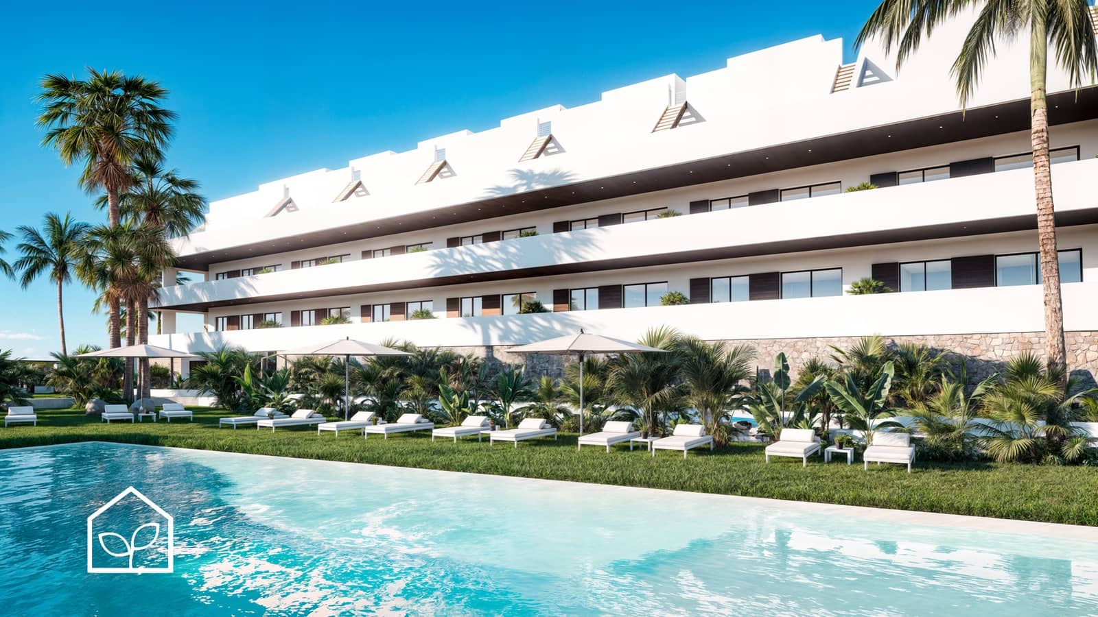 2 Zimmer Apartment zu verkaufen in Finestrat mit Pool Garage - 299.900 € (Ref: 9891201)