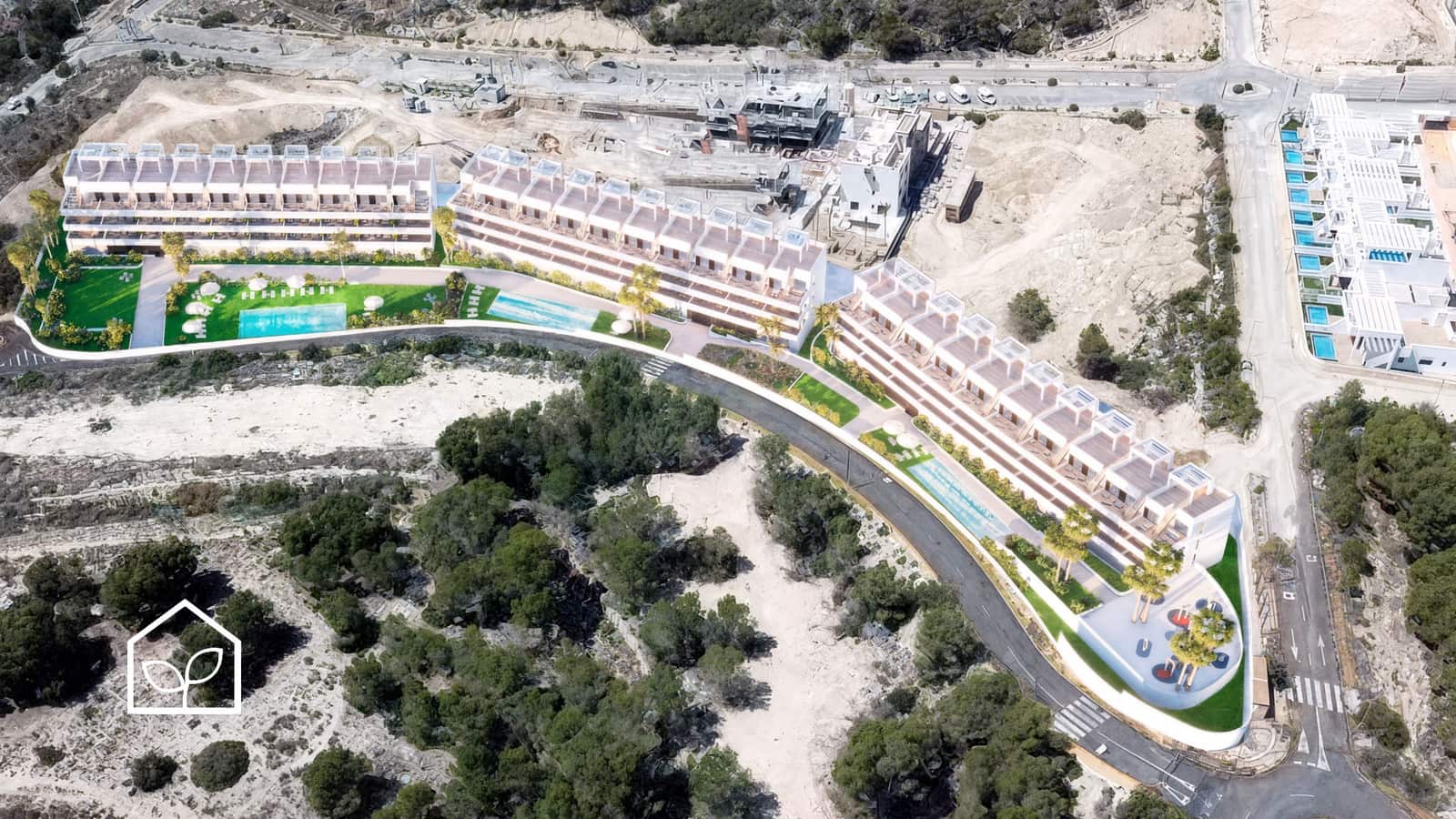 2 Zimmer Apartment zu verkaufen in Finestrat mit Pool Garage - 299.900 € (Ref: 9891201)