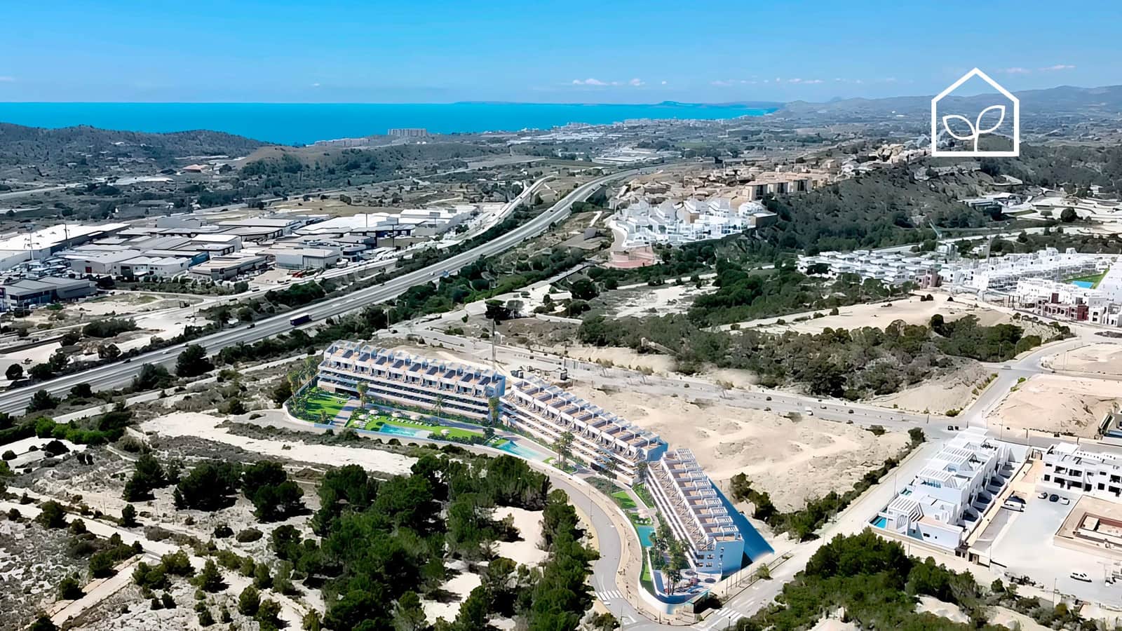 2 Zimmer Apartment zu verkaufen in Finestrat mit Pool Garage - 299.900 € (Ref: 9891201)