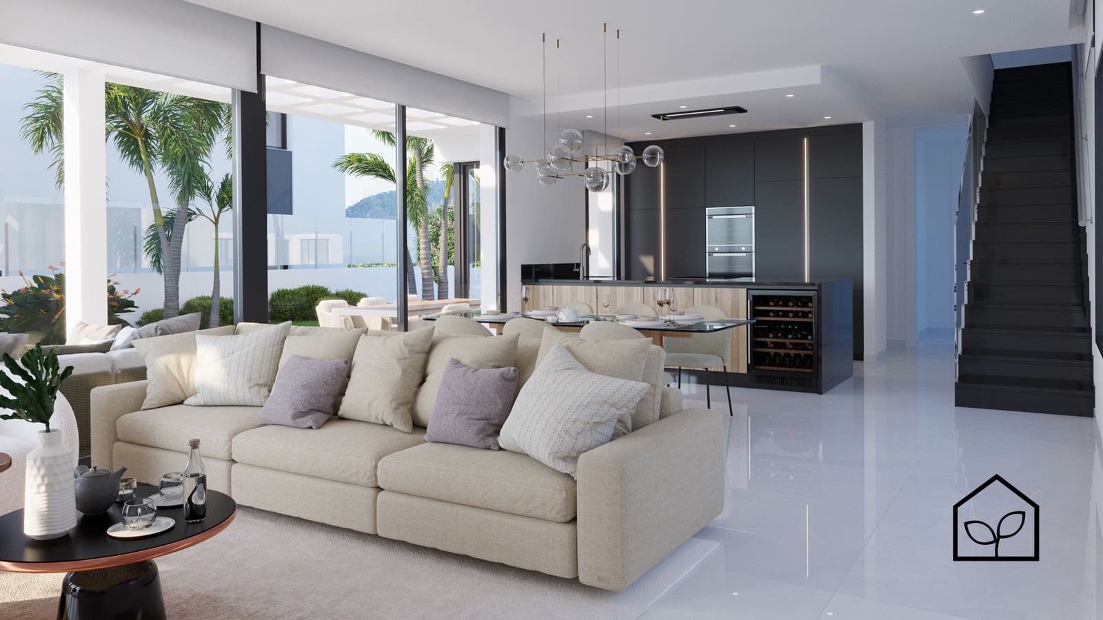 3 bedroom Villa for sale in Finestrat with pool garage - € 1,200,000 (Ref: 9891202)
