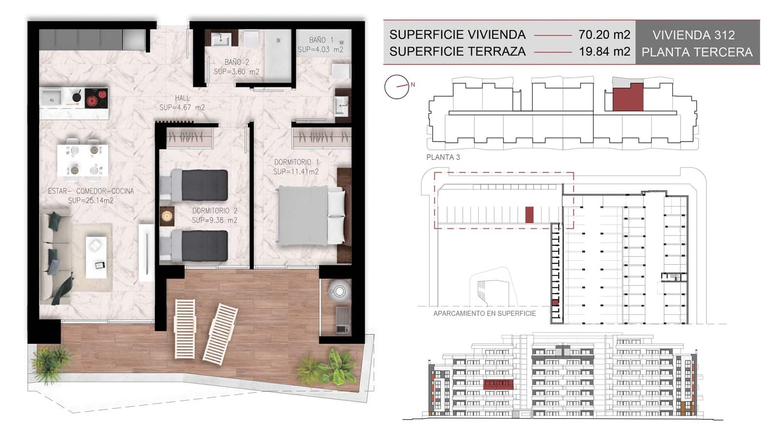 2 soverom Leilighet til salgs i San Miguel de Salinas med svømmebasseng garasje - € 244 000 (Ref: 9891204)