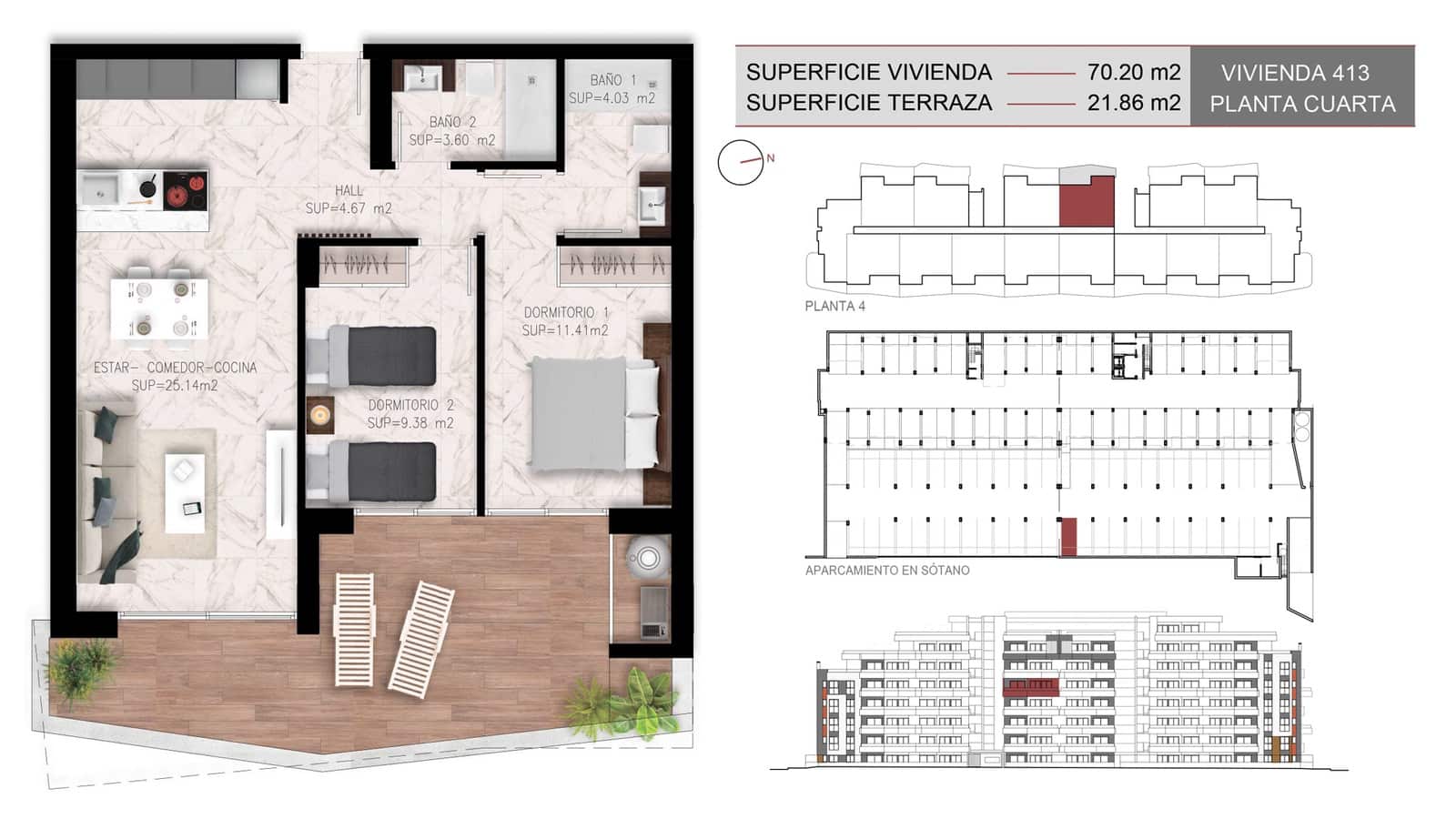 2 soverom Leilighet til salgs i San Miguel de Salinas med svømmebasseng garasje - € 244 000 (Ref: 9891204)