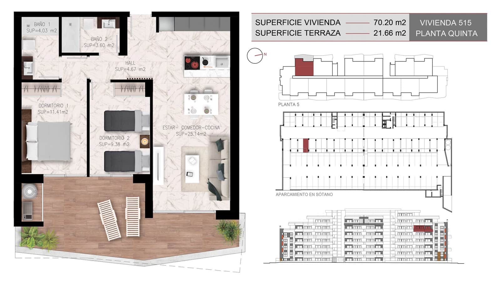 2 soverom Leilighet til salgs i San Miguel de Salinas med svømmebasseng garasje - € 244 000 (Ref: 9891204)