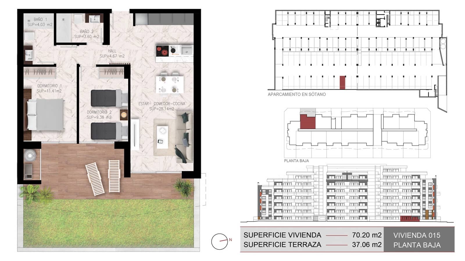 2 soverom Leilighet til salgs i San Miguel de Salinas med svømmebasseng garasje - € 244 000 (Ref: 9891204)