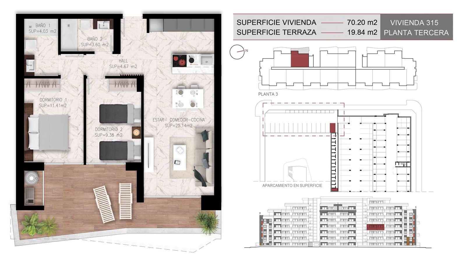 2 soverom Leilighet til salgs i San Miguel de Salinas med svømmebasseng garasje - € 244 000 (Ref: 9891204)