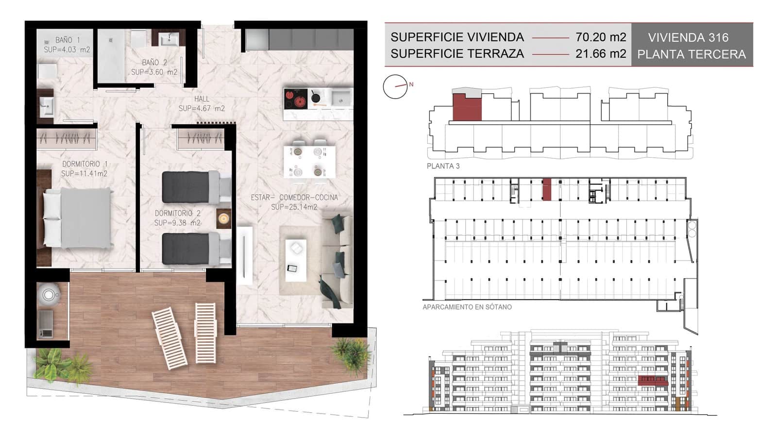 2 soverom Leilighet til salgs i San Miguel de Salinas med svømmebasseng garasje - € 244 000 (Ref: 9891204)