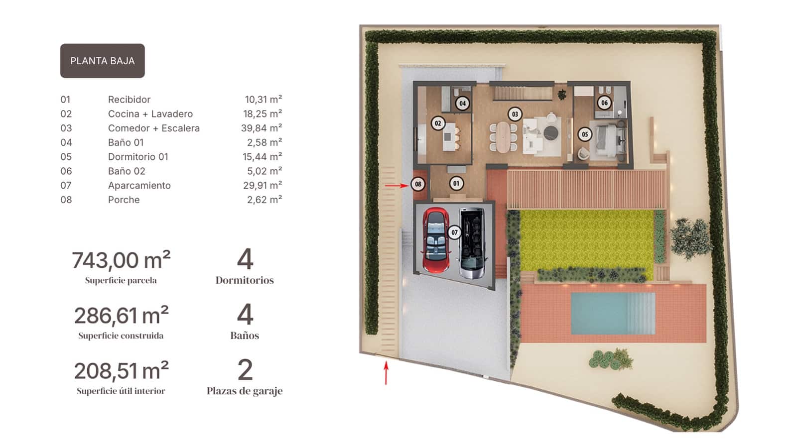 Chalet de 4 habitaciones en Sant Pol de Mar en venta con piscina garaje - 1.635.000 € (Ref: 9891206)