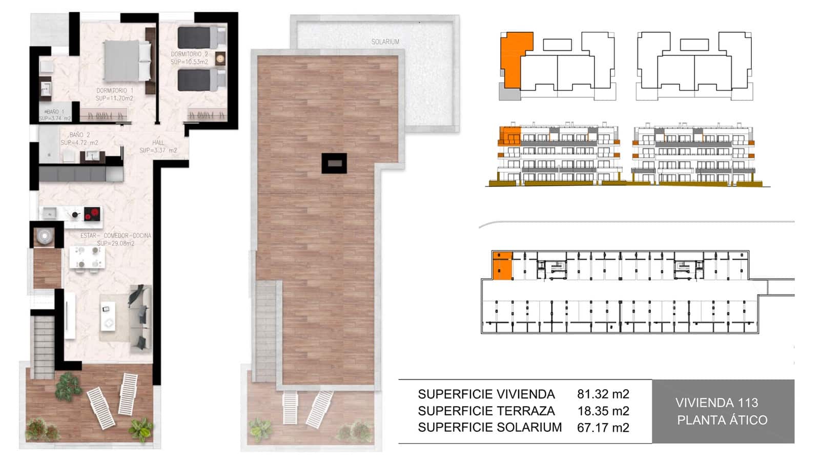 Apartamento de 2 habitaciones en Torrevieja en venta con piscina garaje - 293.000 € (Ref: 9891210)