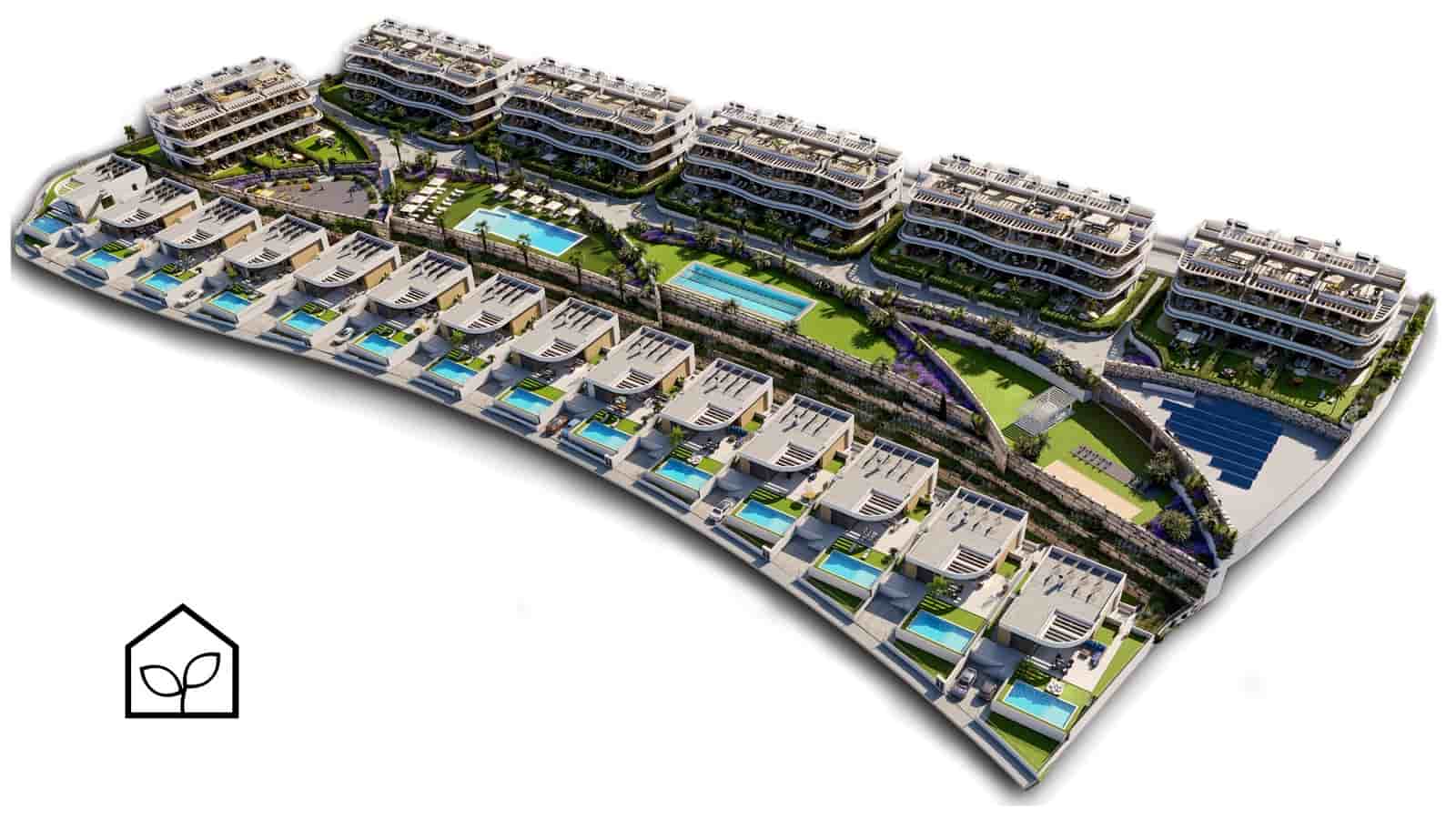 3 soveværelse Lejlighed til salg i Finestrat med swimmingpool garage - € 375.000 (Ref: 9891211)