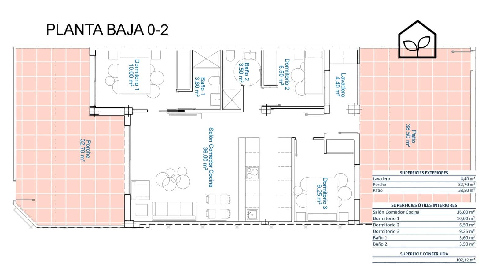 3 camera da letto Appartamento in vendita in Pilar de la Horadada con piscina garage - 299.900 € (Rif: 9891825)