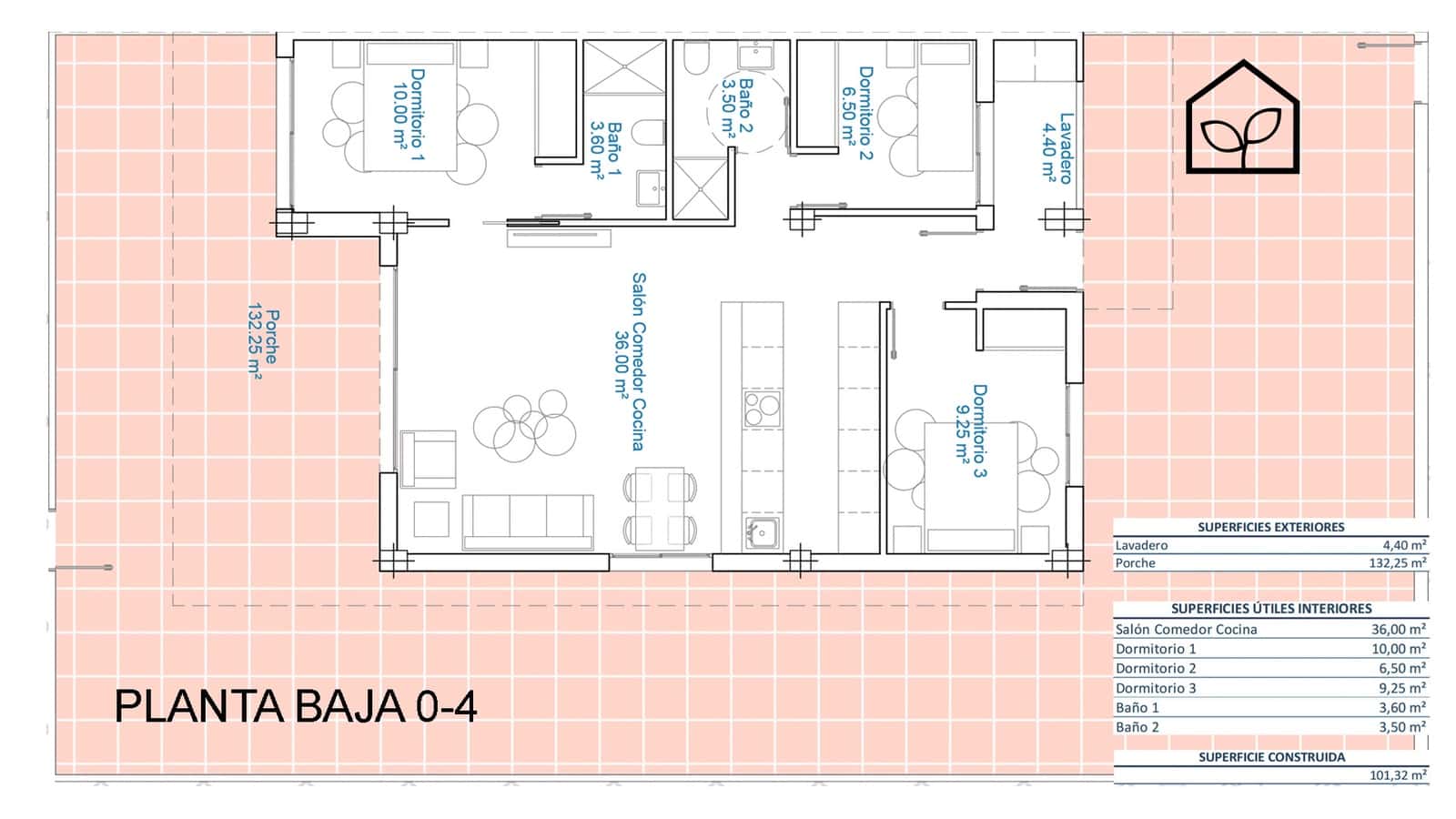 3 camera da letto Appartamento in vendita in Pilar de la Horadada con piscina garage - 299.900 € (Rif: 9891825)