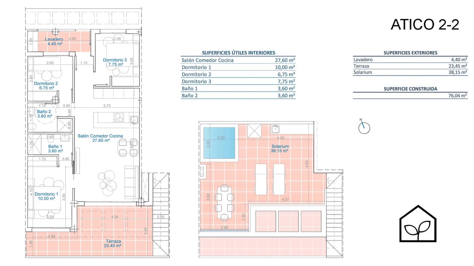 3 camera da letto Appartamento in vendita in Pilar de la Horadada con piscina garage - 299.900 € (Rif: 9891825)